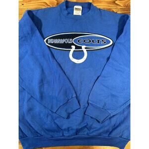 VTG Indianapolis Colts Football Vintage NFL Crewneck Pullover Sweater XL